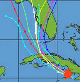 weather track tropical storm fay florida keys cuba